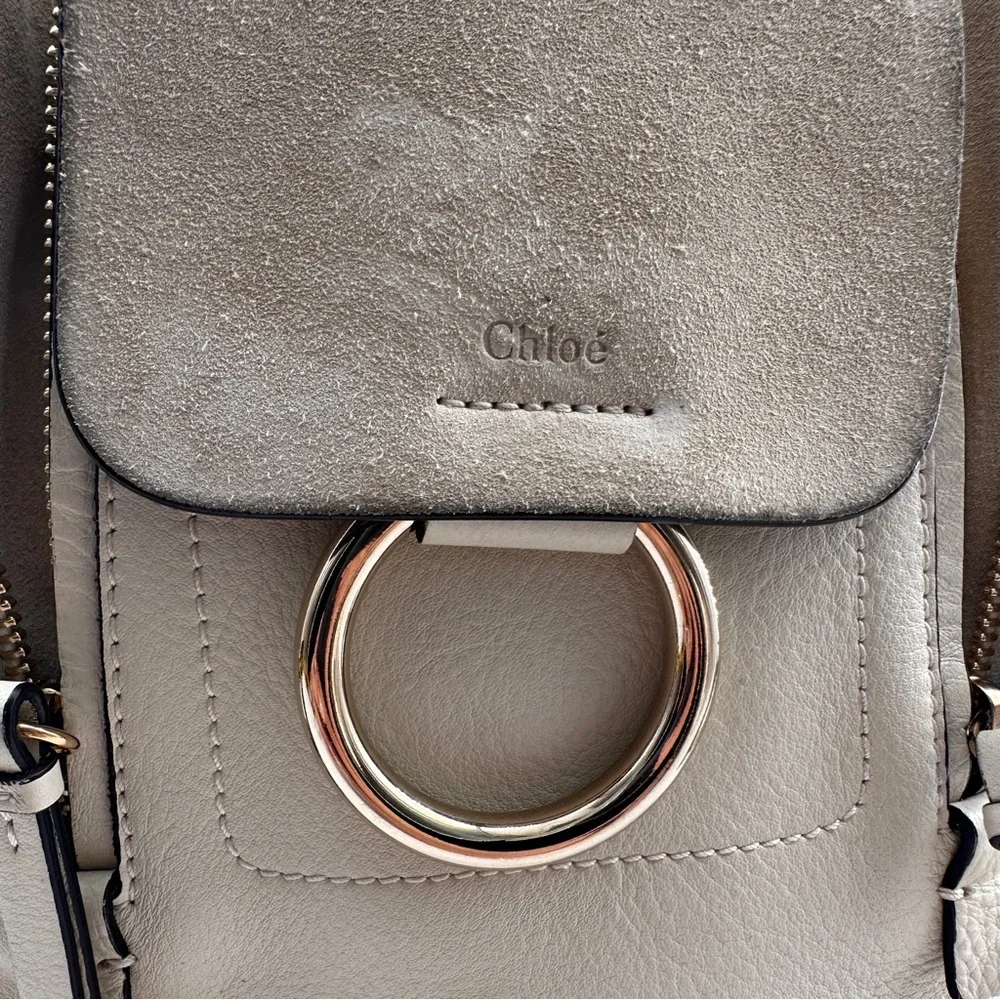 CHLOE
Suede Calfskin Mini Faye Backpack - Picture 3 of 16